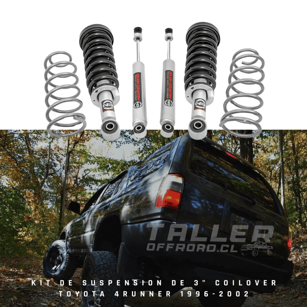 KIT DE SUSPENSION DE 3 COILOVER | TOYOTA 4RUNNER 2WD : 4WD