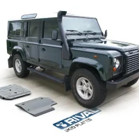 Skid Plates De Aluminio Para Landrover Defender 110 (2 Placas)