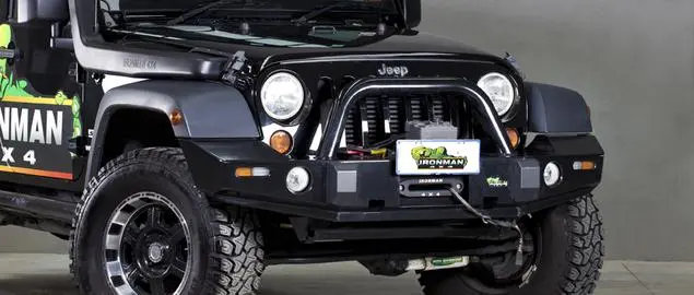 Bullbar Marca Ironman - Para Jeep Wrangler Jk 2007+