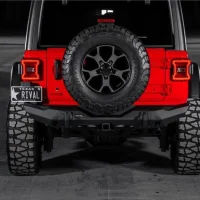 Bumper De Aluminio Trasero Marca Rival - Para Jeep Jl