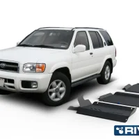 Nissan Pathfinder R50 Skid Plate Acero (3 Placas) 1996-2004