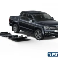 Pack De Skid Plate Marca Rival - Para Volkswagen Amarok 2017+  (2 Placas De Acero 3mm)