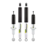 Kit de amortiguadores Ironman4x4, disponible en Talleroffroad.cl. Maximiza el control y la estabilidad de tu 4x4 en terrenos extremos de Chile, con la resistencia y calidad que solo Ironman4x4 ofrece.