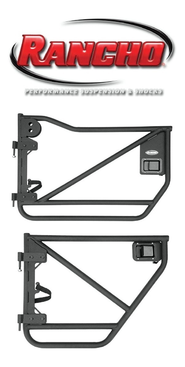 Rancho - Kit Puertas Delanteras + Traseras - "jeep Gladiator 4wd 2022, Jeep Wrangler Jl 2018-2022"