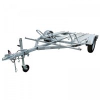 Carro de arrastre 39L Para Moto, Marca Aerovan, Talleroffroad.cl