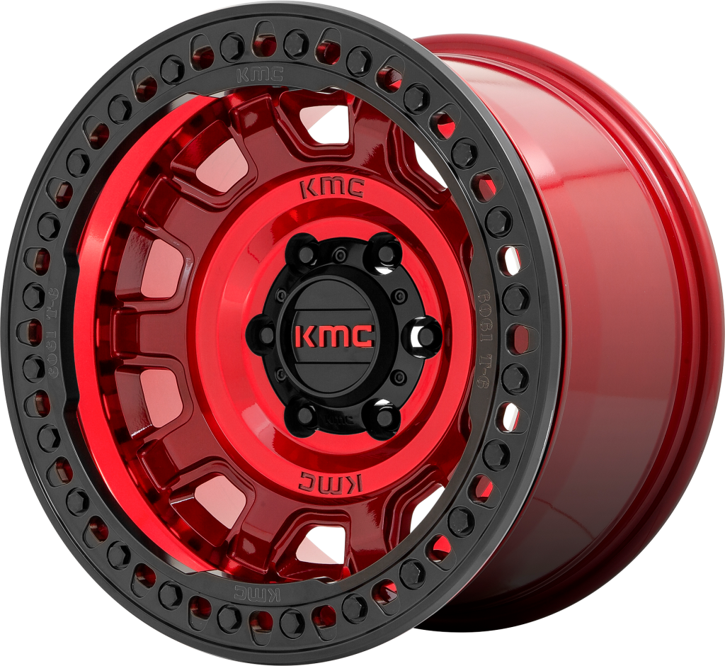 Kmc Km236 Beadlocks 17×9 /
6×139 / -38 / Gl-red / 4unds