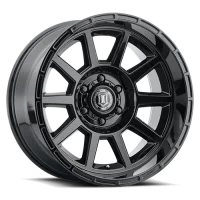 Recoil / 20x10 / Gloss Black / 6x139.7(5.5") Icon Alloys / 4unds