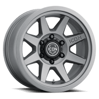 Rebound Slx Charcoal / 17x8.5 / 6x139.7 (5.5") Icon Alloys / 4unds