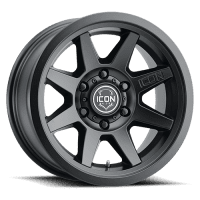 Rebound Slx Sat Black
  / 17x8.5 / 6x139.7 (5.5") Icon Alloys / 4unds