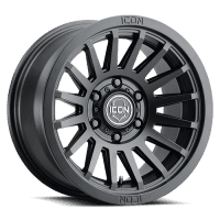 Recon Sat Black / 17x8.5 / 6x139.7 (5.5") Icon Alloys / 4unds
