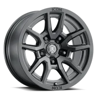 Vector 5 / 17x8.5 / Sat Black / 5x127(5) Icon Alloys / 4unds