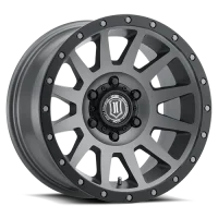Compression / 20x10 /
  Titanium / 6x139.7(5.5") Icon Alloys / 4unds