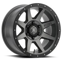 Rebound / 17x8.5 / Titanium / 6x139.7(5.5") Icon Alloys / 4unds