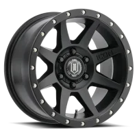 Rebound / 17x8.5 / Sat Black / 6x130 Icon Alloys / 4unds