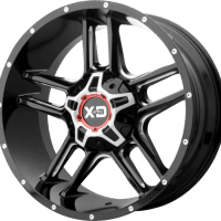 Kmc Xd839 20×9 / 6×135 / 6×139
  / 0 / G-blk Mill / 4unds
