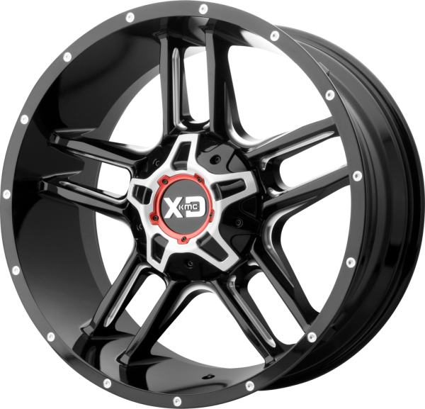 Kmc Xd839 20×9 / 6×135 / 6×139
/ 0 / G-blk Mill / 4unds