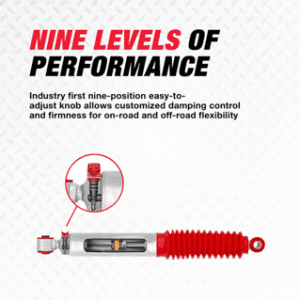 Nueve niveles de performance, suspensión twin tube Rancho RS9000XL en talleroffroad.cl