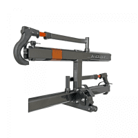 Portabicicletas Sherpa 2.0 Gris-naranja Capacidad 2 Bicicletas / Kuat
