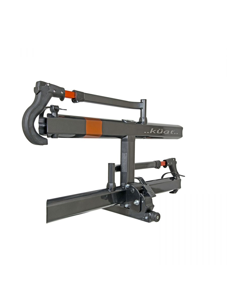 Portabicicletas Sherpa 2.0 Gris-naranja Capacidad 2 Bicicletas / Kuat