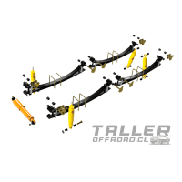 Kit N°1 Terrain Tamer Toyota Landcruiser Bj70/73/74, Fj70/73 11/1984-,
Hzj70/73, Pzj70/73 1/1990-