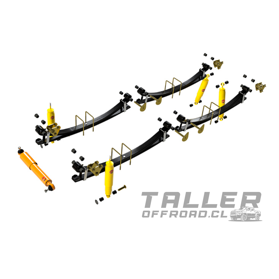 Kit N°1 Terrain Tamer Toyota Landcruiser Bj70/73/74, Fj70/73 11/1984-,
Hzj70/73, Pzj70/73 1/1990-