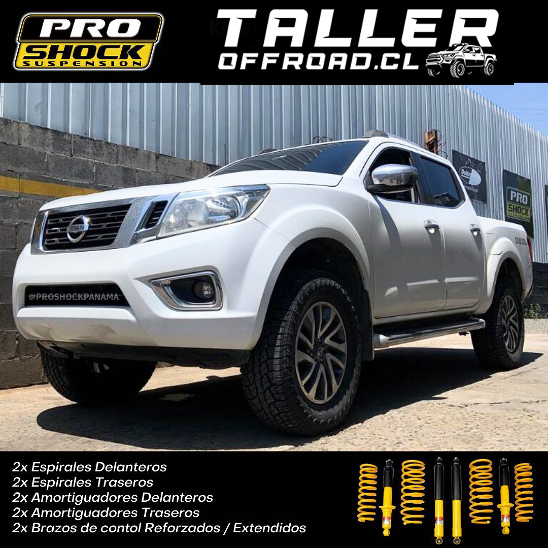 Kit Suspensión Nissan Np300 2015+, New Navara 2.5″ + Bandejas – Pro Shock - Proshock - Imagen 6