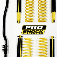Kit De Suspensión 2.5" Jeep Wrangler Jk (07-18) - Pro Shock - Proshock Usa