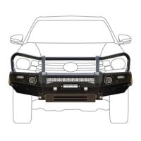 Bumper Rival Toyota Hilux Dx