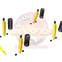 SUSP.KIT INC SHOCKS COIL SPRGS STR DAMPER DEFENDER 110 & TD5