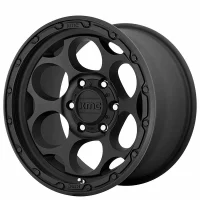 4ea 17x9" KMC Wheels KM541 Dirty Harry Textured Black Off Road Rims(S14)