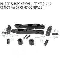 Rough Country Jeep Patriot 2″ 2007 - 2017 | rc-66501