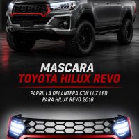 Mascara Toyota Hilux Revo Unity | UNI-RV15-LED