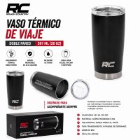 Vaso térmico Rough Country, doble pared, 591 ml (20 oz) | RC T20