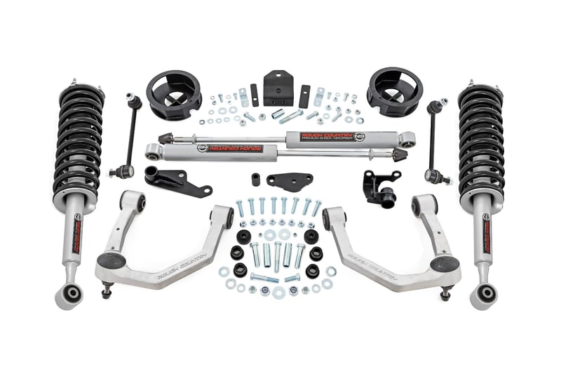 Kit de levante de 3.5 pulgadas Toyota 4Runner 4WD (2025-2026) Rough Country | 77031