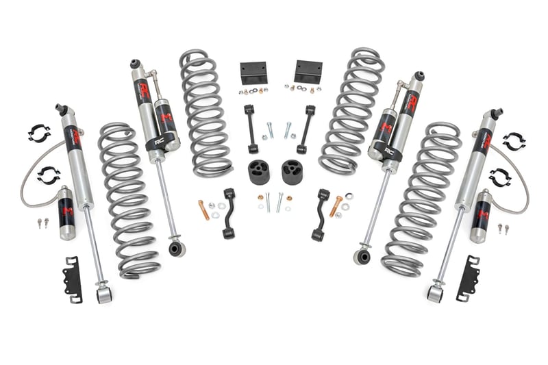 Kit de levante 2.5″ M1R Jeep Wrangler Unlimited JL 4WD de 4 puertas (2018-2023) Rough Country | 67744