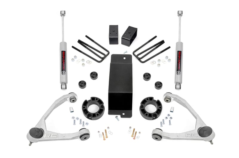 Kit de levante de 3.5″ Chevy/GMC 1500 (07-16) Rough Country | 19431A