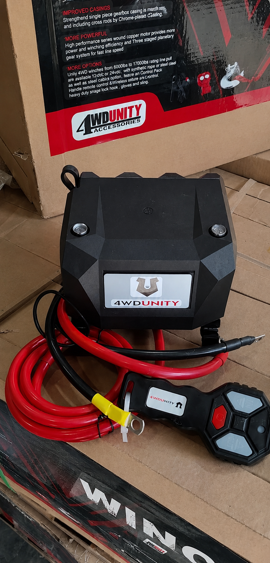 Caja de Winche Unity | CBOX