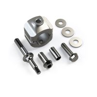 Kit TeraFlex para reubicar estabilizador de dirección Jeep JK, barra 1-5/8 pulgadas HD — 1123160