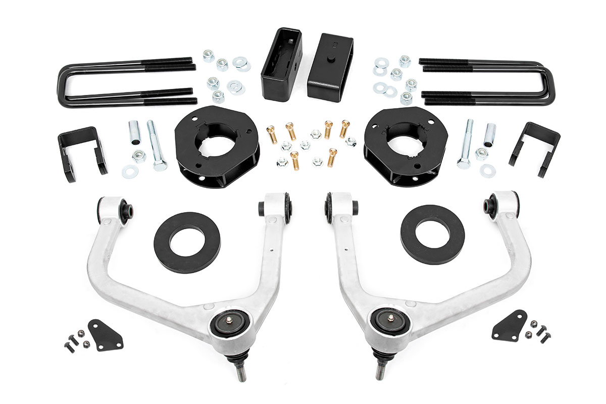Kit De Levante 3,5″ Rough Country Chevrolet Silverado 2019-2024 | 29601