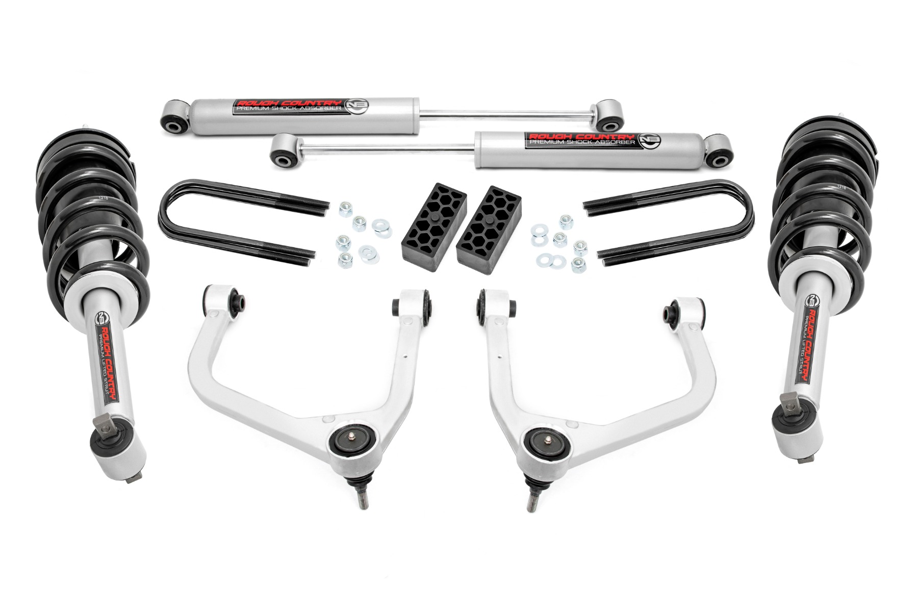 Kit De Suspension 3,5 Pulgadas Chevrolet Silverado 2025-26 Rough Country | 110431