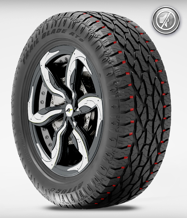 Neumático Atturo Trail Blade ATS 33×12,50 R20 LT 121Q — 33X12.50 R20 LT 121Q 12PR