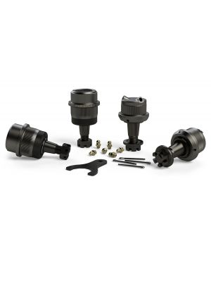 Juego de 4 rótulas TeraFlex HD con moleteado para Jeep JK Dana 30 / 44 — 3442022