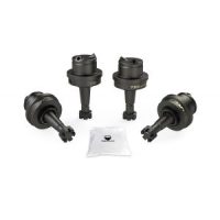 Juego de 4 rótulas TeraFlex HD lisas para Jeep JL / JT Dana 30 / 44 — 3452010
