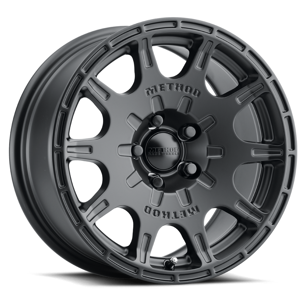Llanta Method MR502 negro mate 15x7 pulgadas, 5x100 mm, ET +15 mm — MR50257051515SC