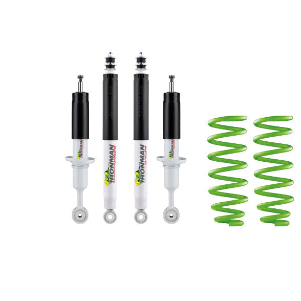 Kit Ironman Nitro Gas para JAC T8 2022+ — 4 amortiguadores y espirales delanteros de 2″