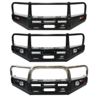 Parachoques Dobinsons Classic Black para Toyota Land Cruiser 80 / Lexus LX450 — BU59-3518