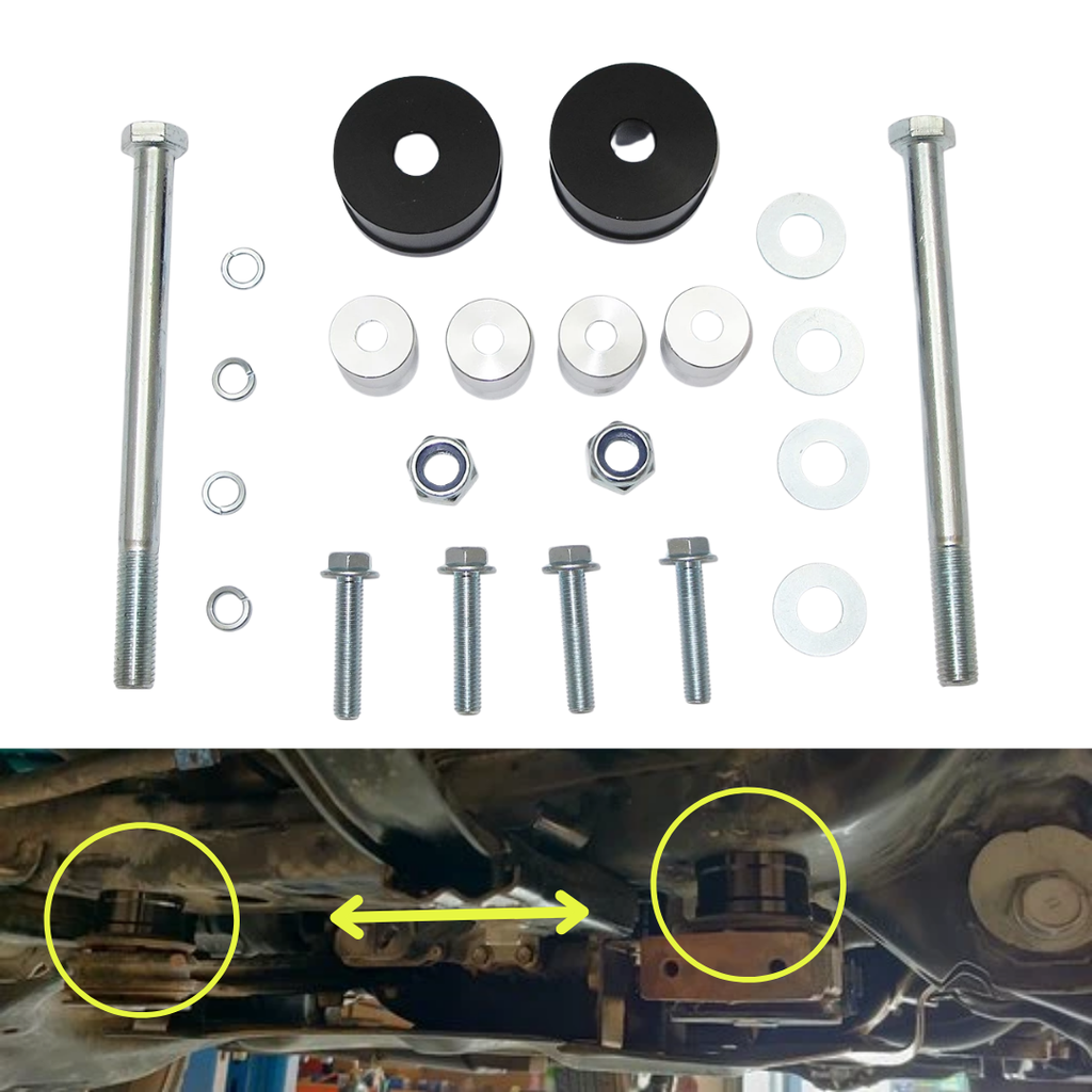 Kit diff drop Dobinsons para Toyota Tacoma / 4Runner / FJ Cruiser — DD59-527K