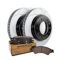 Kit de frenos delanteros Ironman 4x4 BIMBP1125K para Toyota Hilux — 319 mm
