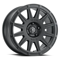 Ricochet / 15x7 / Sat Black / 5x100 Icon Alloys / 4unds