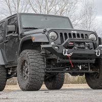 Bumper Delantero ROUGH COUNTRY Parachoques Con Barra Led Para Jeep Wrangler JK/ JT/ JL | 10596